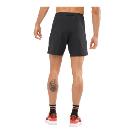 Salomon Men's Cross 7-in Running Shorts, Slim Fit Quick-Dry