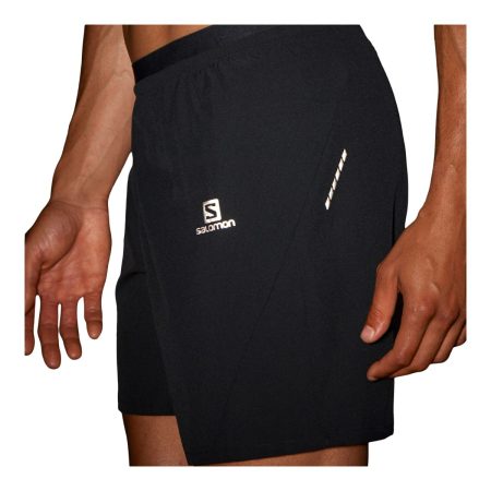 Salomon Men's Cross 7-in Running Shorts, Slim Fit Quick-Dry