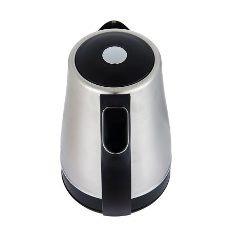 Salton Cordless Electric Kettle with Digital Display, Stainless Steel, 1.7-L