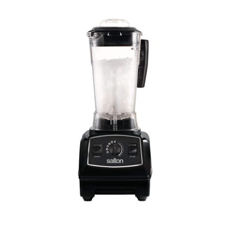 Salton Professional Grade Power Blender with 5 Pre-Set Programs & Vortex Jar, 1500W, Black, 2-L