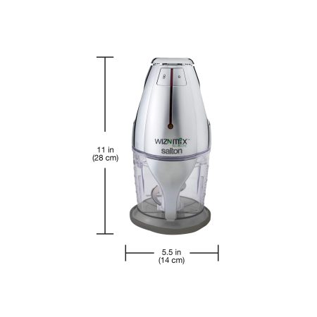 Salton WizNMix All-in-One Food Processor, Chopper & Blender