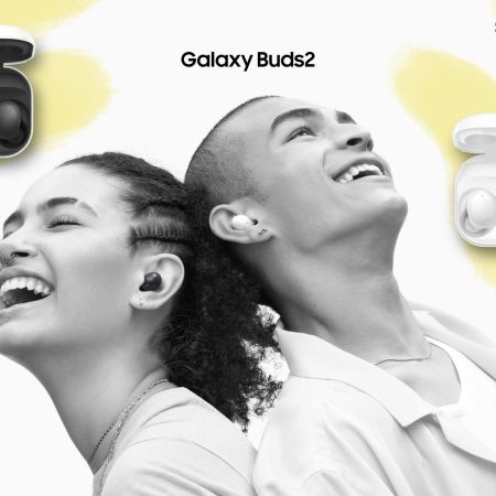 Samsung Galaxy Buds2 True Wireless Earbuds, Wear OS Powered, Compatible with Samsung Phones, Black