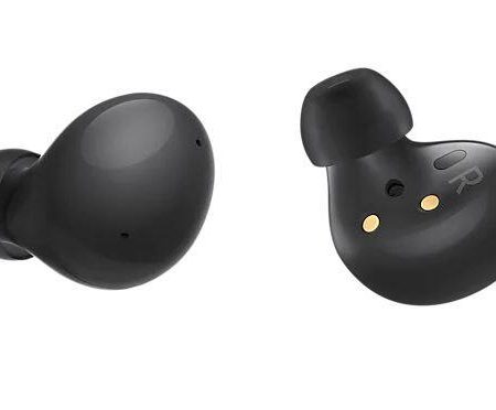 Samsung Galaxy Buds2 True Wireless Earbuds, Wear OS Powered, Compatible with Samsung Phones, Black