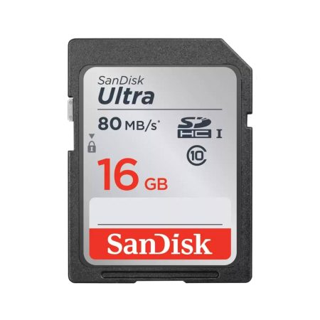 SanDisk Ultra 16GB SDHC Class 10 30MB/s Memory Card