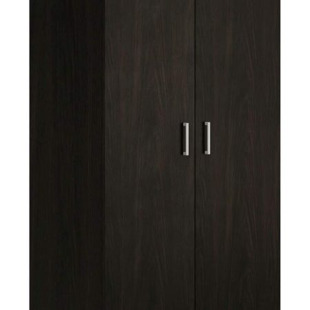 Sauder 2 Door Wardrobe, Espresso