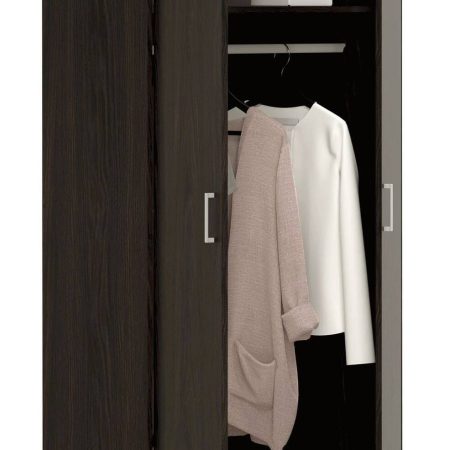 Sauder 2 Door Wardrobe, Espresso