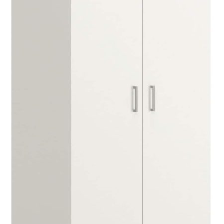 Sauder 2 Door Wardrobe, White