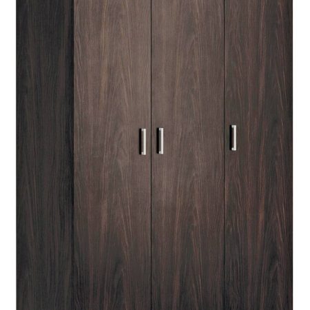 Sauder 3 Door Wardrobe, Espresso