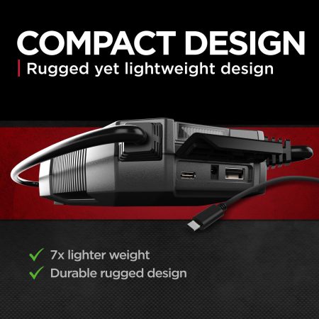 Schumacher 1500A SL1611 Lithium Rugged Jump Starter and USB Power Source