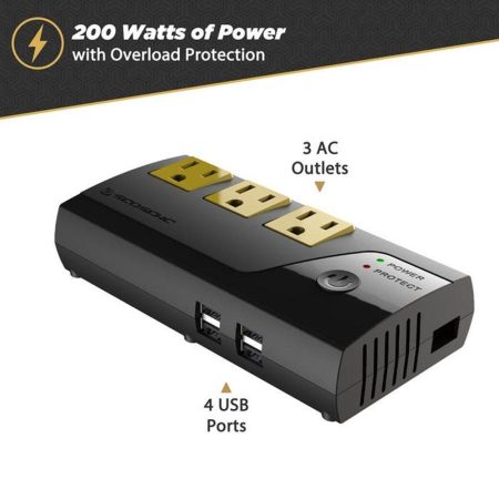 Scosche 200W Portable Power Inverter