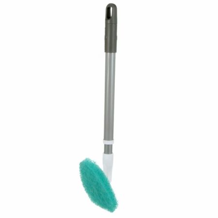 3M Scotch-Brite Non-Scratch Shower & Bath Scrubber/Scrub Brush with Extendable Handle