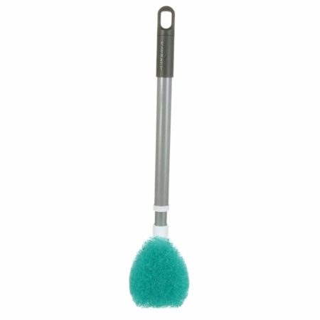 3M Scotch-Brite Non-Scratch Shower & Bath Scrubber/Scrub Brush with Extendable Handle