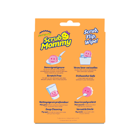 Scrub Mommy All Purpose Dual-Sided Scrubber and Cleaning Sponge