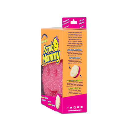 Scrub Mommy All Purpose Dual-Sided Scrubber and Cleaning Sponge