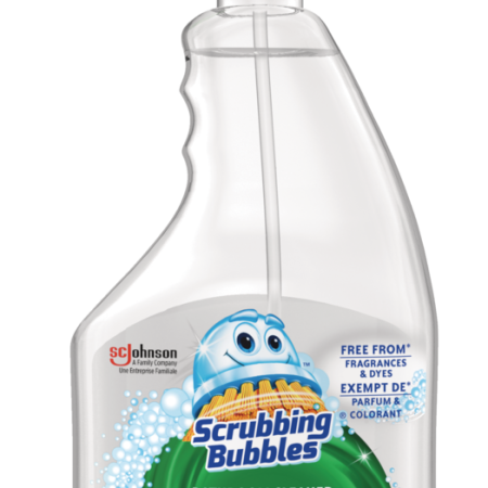 Scrubbing Bubbles Bathroom Cleaner Spray, Fragrance Free, 946-mL