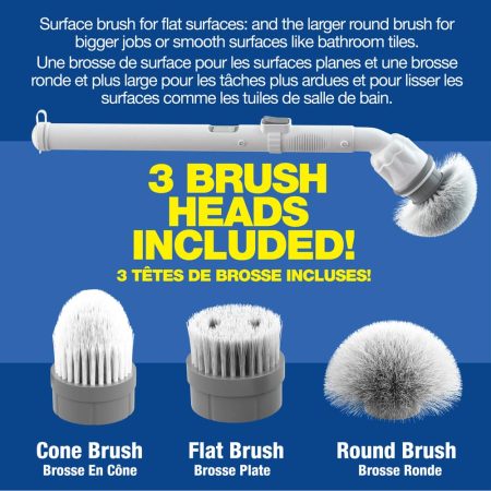 As Seen On TV Scrubtastic Rechargeable Power Scrubber Brush