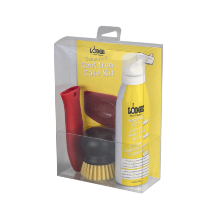 Lodge Seasoned Cast Iron Care Kit