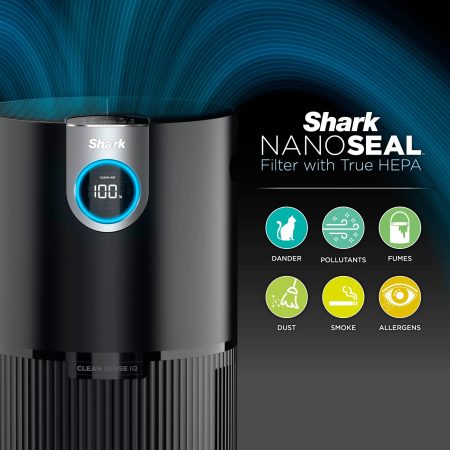 Shark Clean Sense IQ Air Purifier with HEPA Multi-Filter, 1000 sq. ft.