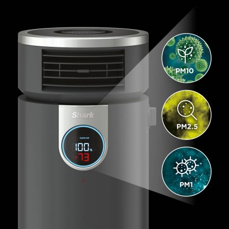 Shark Clean Sense IQ Air Purifier with HEPA Multi-Filter, 500 sq. ft.