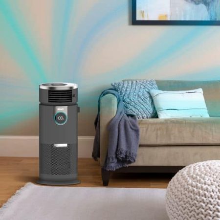 Shark Air NANOSEAL HEPA Clean Sense IQ Purifier Heater & Fan