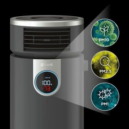 Shark Air NANOSEAL HEPA Clean Sense IQ Purifier Heater & Fan