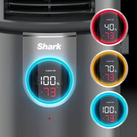 Shark Air NANOSEAL HEPA Clean Sense IQ Purifier Heater & Fan