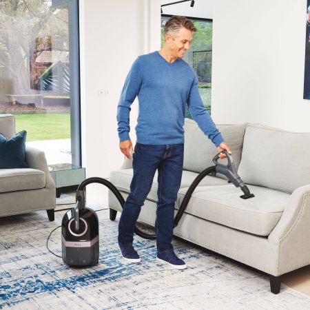 Shark CV101C Compact Bagless Corded Canister Vacuum with Passive Nozzle