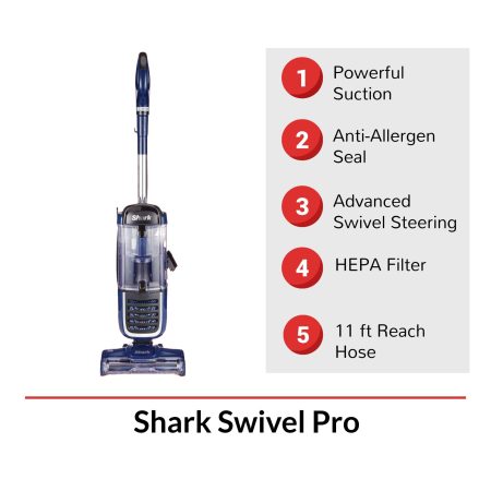 Shark Navigator® Swivel Pro Complete Corded Upright Vacuum Cleaner