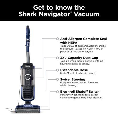 Shark Navigator® Swivel Pro Complete Corded Upright Vacuum Cleaner