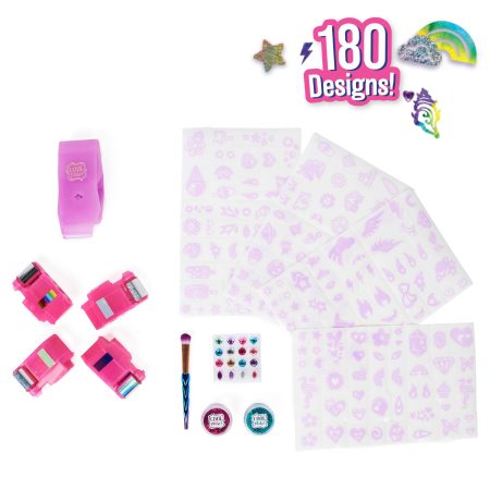 Cool Maker Shimmer Me Body Art, With Roll-On Glitter Tattoos, Ages 8+