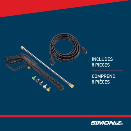 Simoniz 2800 PSI 2.3 GPM 170cc Engine Cold Water Wheeled Gas Pressure Washer