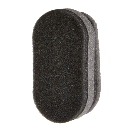 SIMONIZ Foam Tire Applicator Sponge, Black, Grey, 1-pc