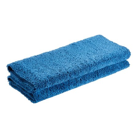 SIMONIZ Microfibre Multi-Purpose Edgeless Towels, 12 x 15-in, Blue, 2-pk