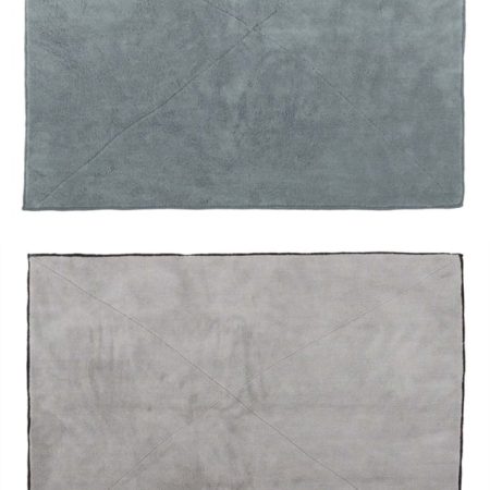 SIMONIZ Platinum 2-in-1 Plush Edged Drying Towel, 4.5 sq.ft., Grey, 1-pc