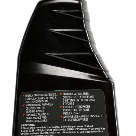 SIMONIZ Platinum Car Ceramic Wax Detailer Spray, 750-mL