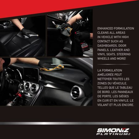 SIMONIZ Platinum Graphene Interior Detailer, 473-mL