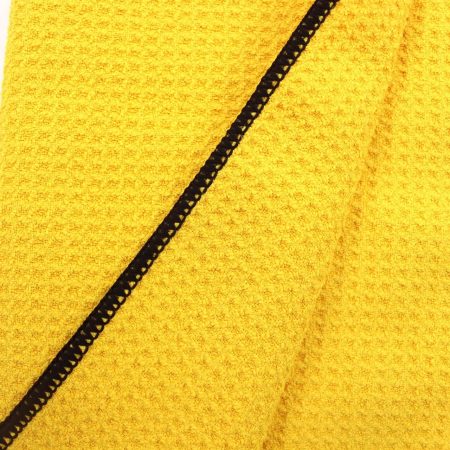 SIMONIZ Extra Large Waffle-Weave Drying Towel, 35-13/16 x 27-15/16-in, Yellow, 1-pc