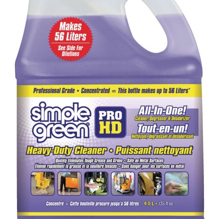 Simple Green Pro HD Heavy-Duty All-in-one Cleaner, 4-L