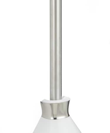 Simplehuman Toilet Plunger with Dome-Shaped Cover & Magnetic Collar