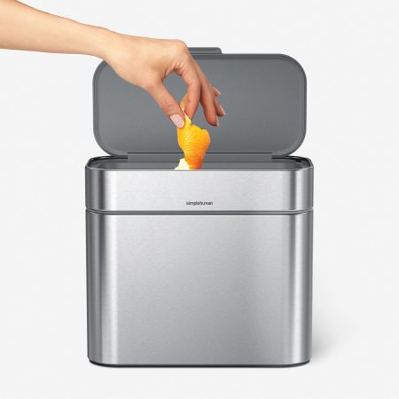 simplehuman Stainless Steel Compost Bin