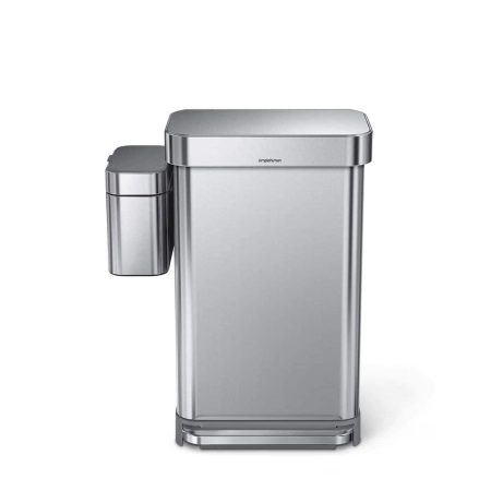 simplehuman Stainless Steel Compost Bin