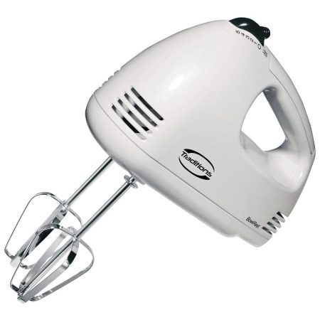 Simplicité 5-Speed Hand Mixer, White