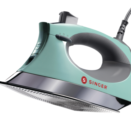 Singer 1750W Steamcraft Plus Steam Iron with Stainless Steel Soleplate and Auto Shutoff, Mint