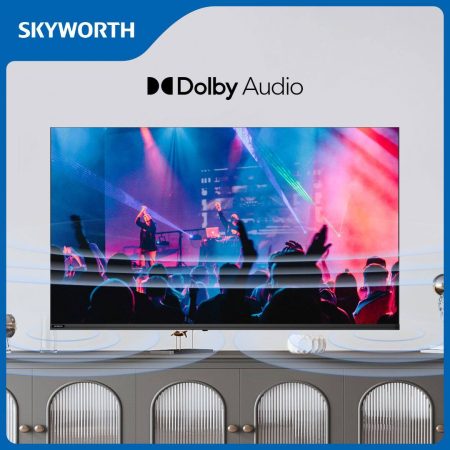 Skyworth 40-in 40E10 LED Android 11 Smart TV w/ Wi-Fi, Google Assistant, Full HD & HDMI Input