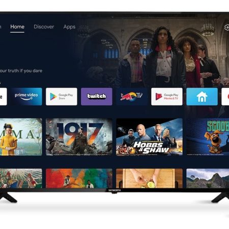 Skyworth 4K UHD Android Smart TV with Google Assistant, 50-in