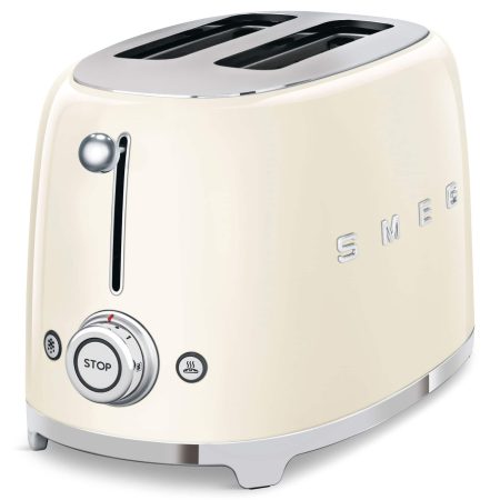 Smeg 50's Retro 2-Slice Toaster, Cream