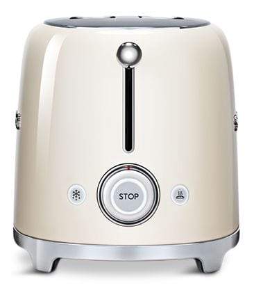 Smeg 50's Retro 2-Slice Toaster, Cream