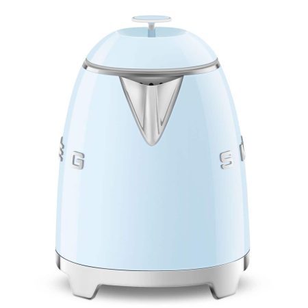 Smeg Retro Style Electric Mini Kettle with Cordless Base, Light Blue, 0.8-L