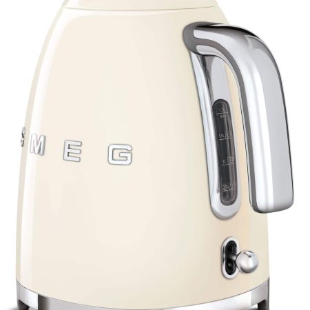 Smeg 50's Style Electric Kettle, 1.7-L, Cream