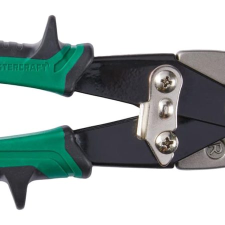 Mastercraft Aviation Snips, Locking Latch, Cr-V Steel, 10-in, 3-pk